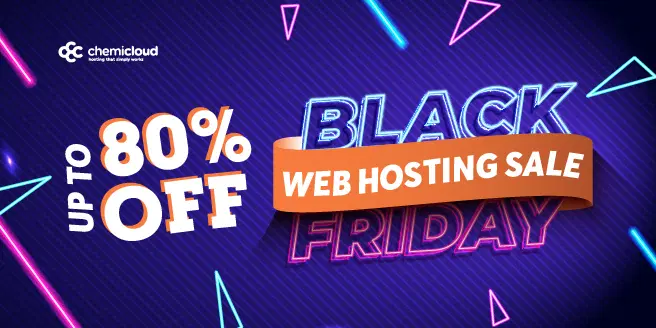 Распродажа ChemiCloud Mega Black Friday 2022: СКИДКА 80% МАКСИМУМ 1 Chemicloud black friday sale 2021 live