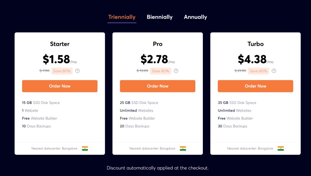 Распродажа ChemiCloud Mega Black Friday 2022: СКИДКА 80% МАКСИМУМ 7 Chemicloud black friday pricing