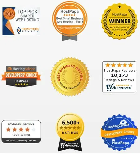 hostpapa awards