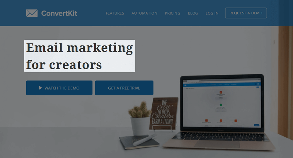 Titolo di ConvertKit