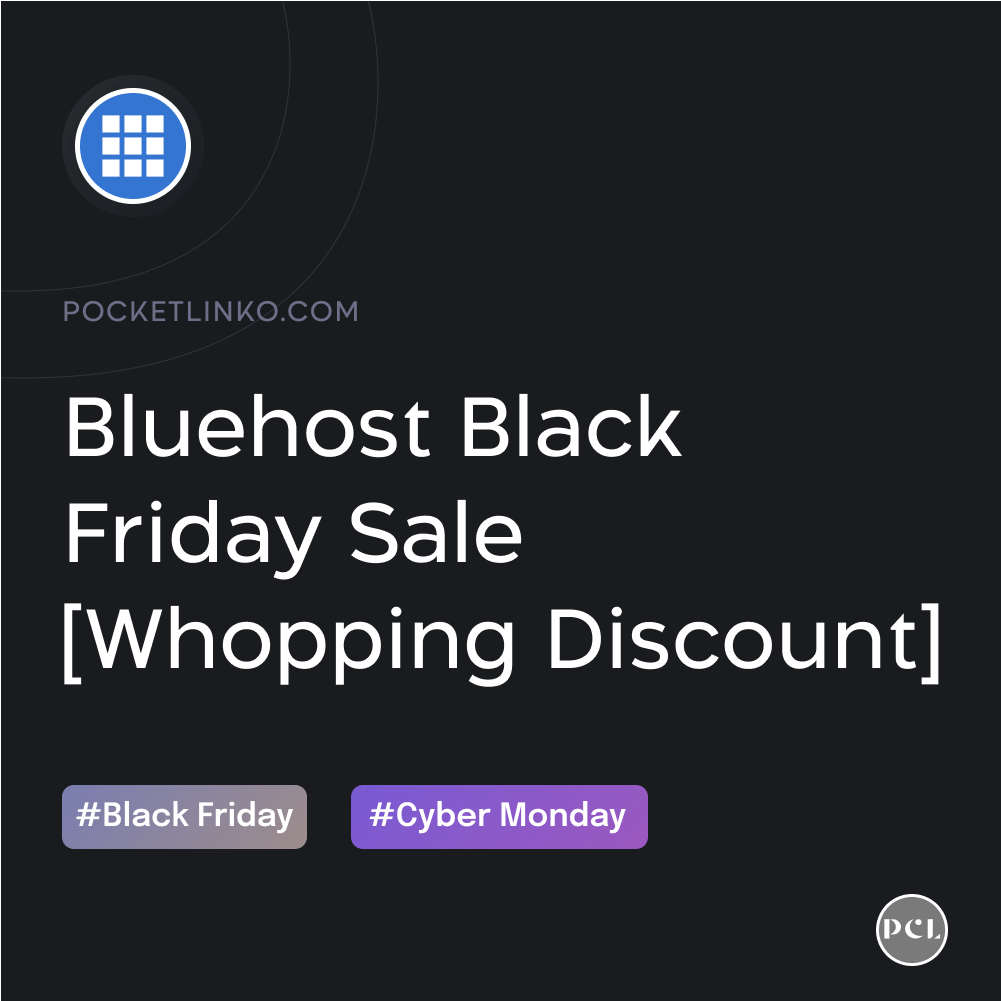 Bluehost Black Friday Cyber Monday Sale 2022 [73% de réduction + nom de domaine gratuit (en direct) 1 bluehost-black-friday-sale-year