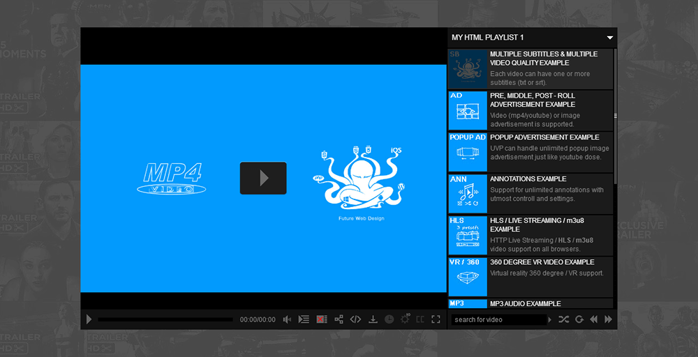 Ultimate Video Player Plugin
