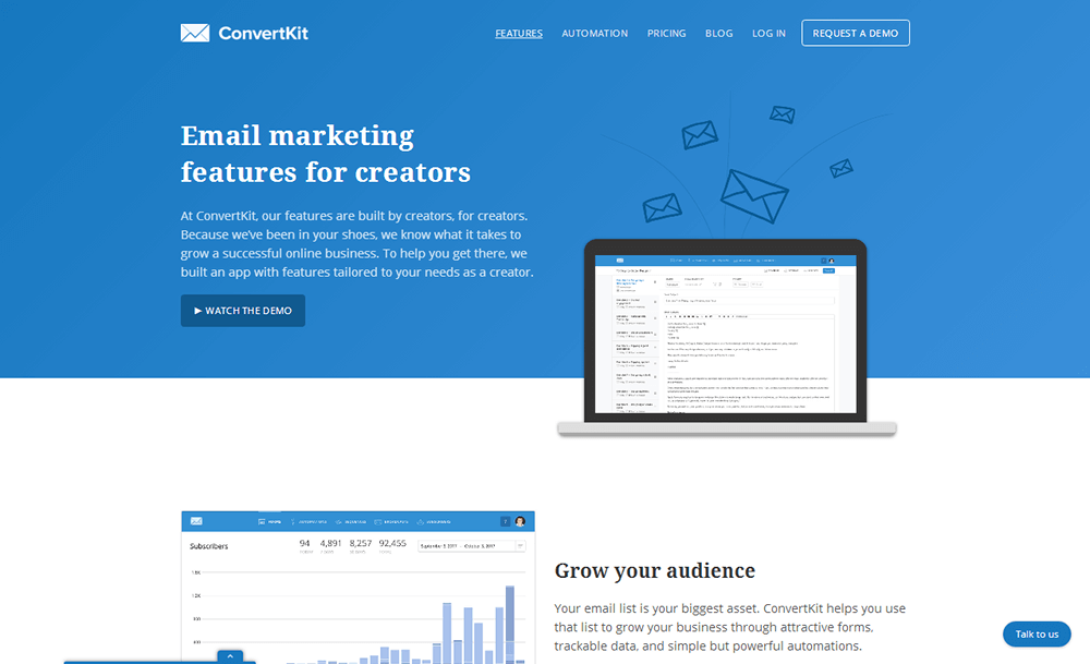 ConvertKit — Особенности