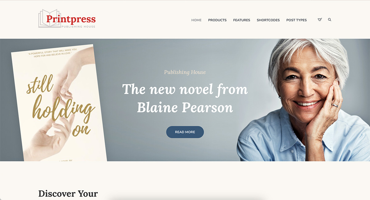 Printpress WordPress 庫主題