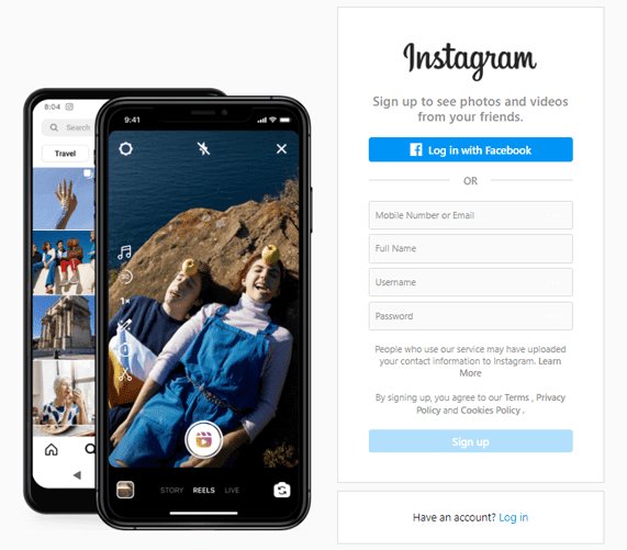 Inscreva-se no Instagram - O que é um blog pessoal no Instagram