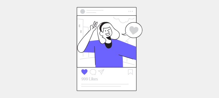 Blogueiro pessoal engajado no Instagram