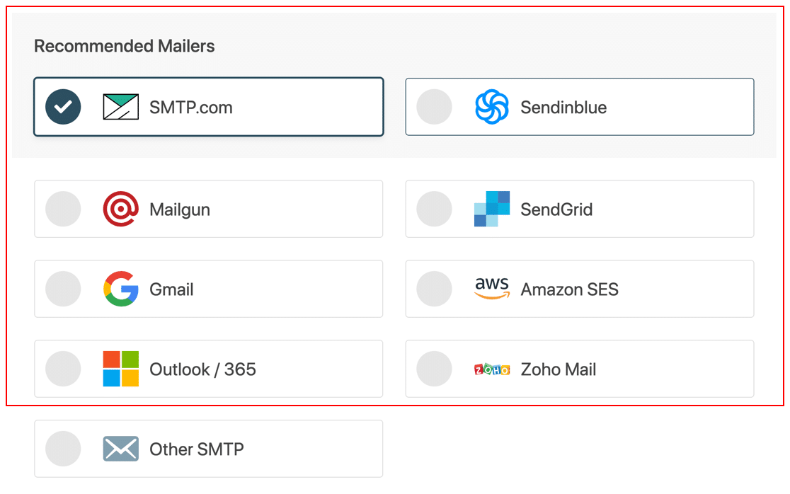 Mailer API in WordPress - WP Mail SMTP API mailers in WordPress