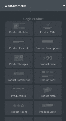 Integrazione di WooCommerce in Oxygen Builder.