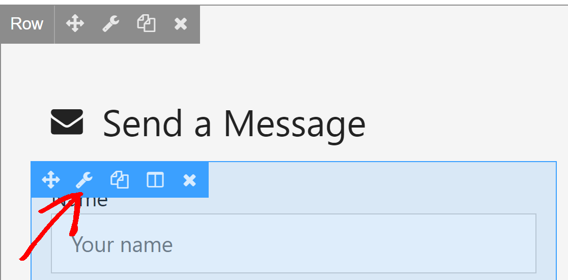 beaver contact form settings