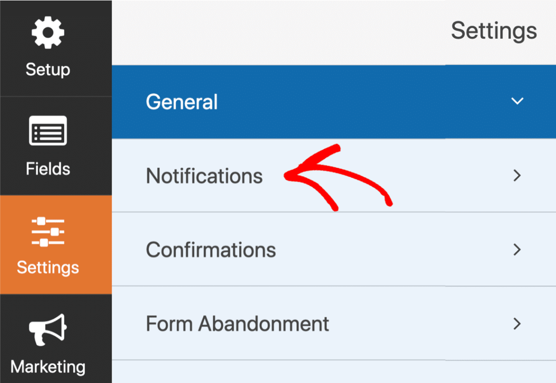 WPForms notification emails