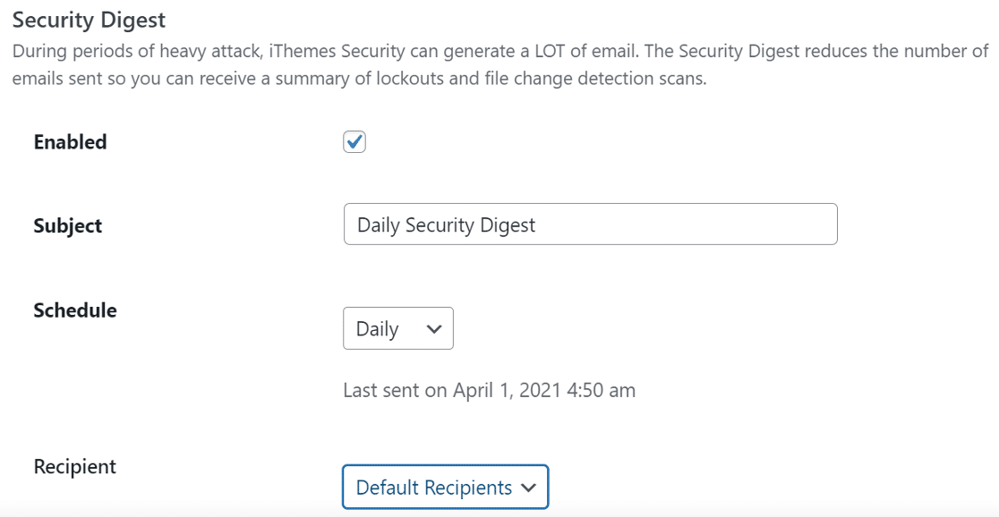 security digest themes securitate - WP Mail SMTP