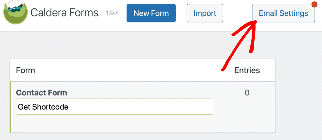 Fix Caldera Forms not sending email by changing email settings