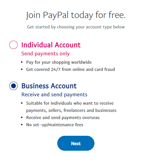 pfo-paypal-cont-de-afacere