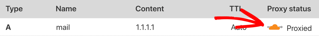 Cloudflare 中邮件的橙色云代理 - WP Mail SMTP Orange cloud proxy for mail in Cloudflare