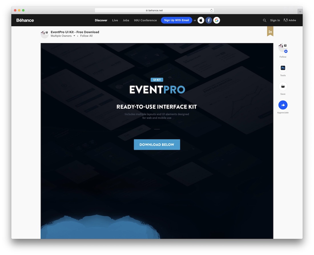 eventpro ui 工具包免费下载