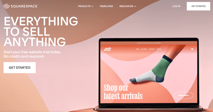 Das Squarespace-CMS