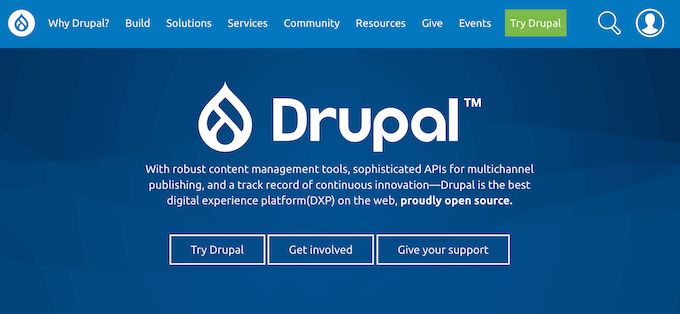 Das Drupal-CMS
