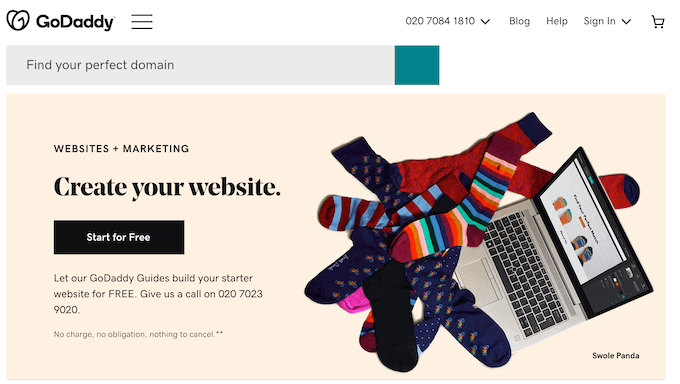 Der Website-Builder von GoDaddy