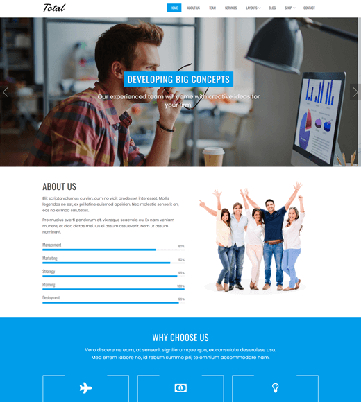 總 WordPress 主題