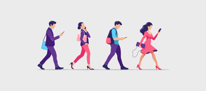 Estadísticas de uso de Internet móvil