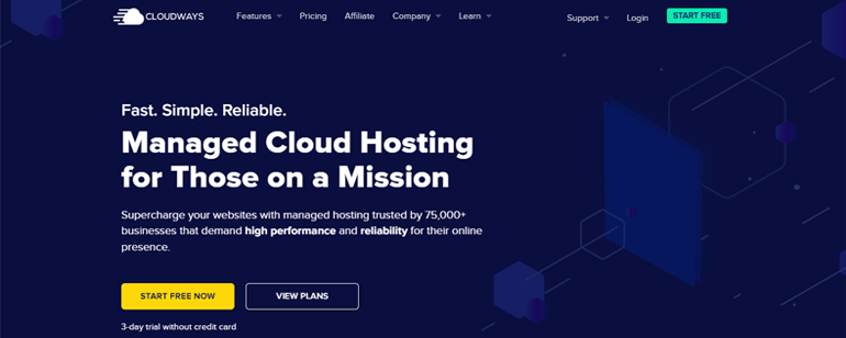 Serveur SSD rapide Cloudways