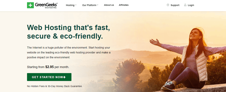 Hébergement WordPress GreenGeeks