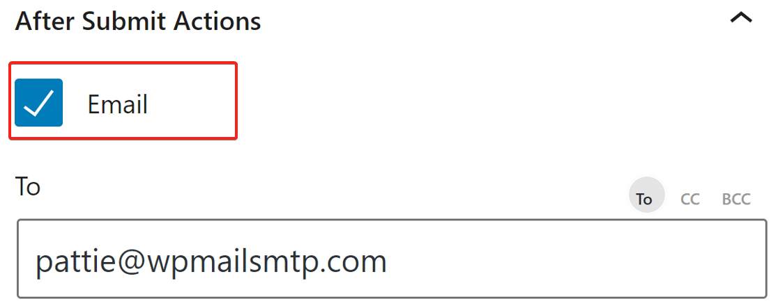 make sure email is turned on in Ultimate Addons for Gutenberg settings