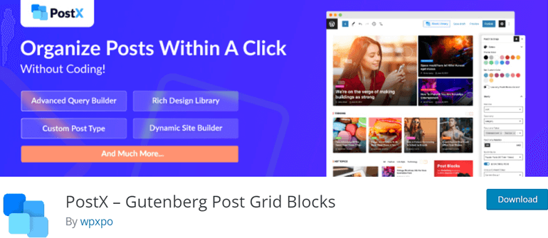 PostX WordPress Popular Posts Plugin