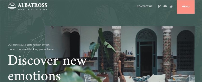 Albatross cara memilih tema WordPress gratis
