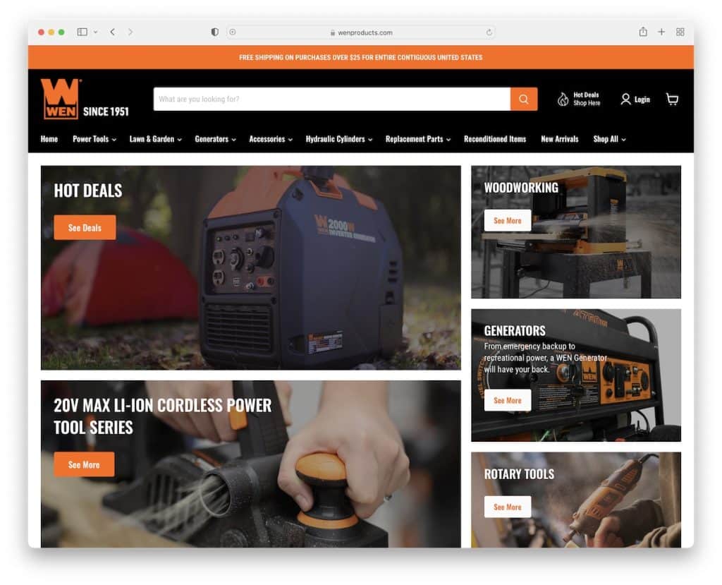 exemple de site Web wen bluehost