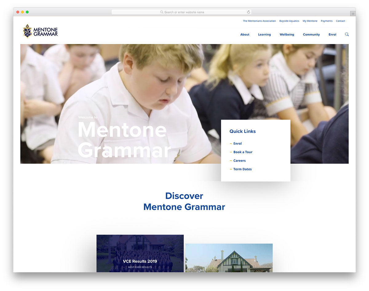 Conception du Lycée de Mentone