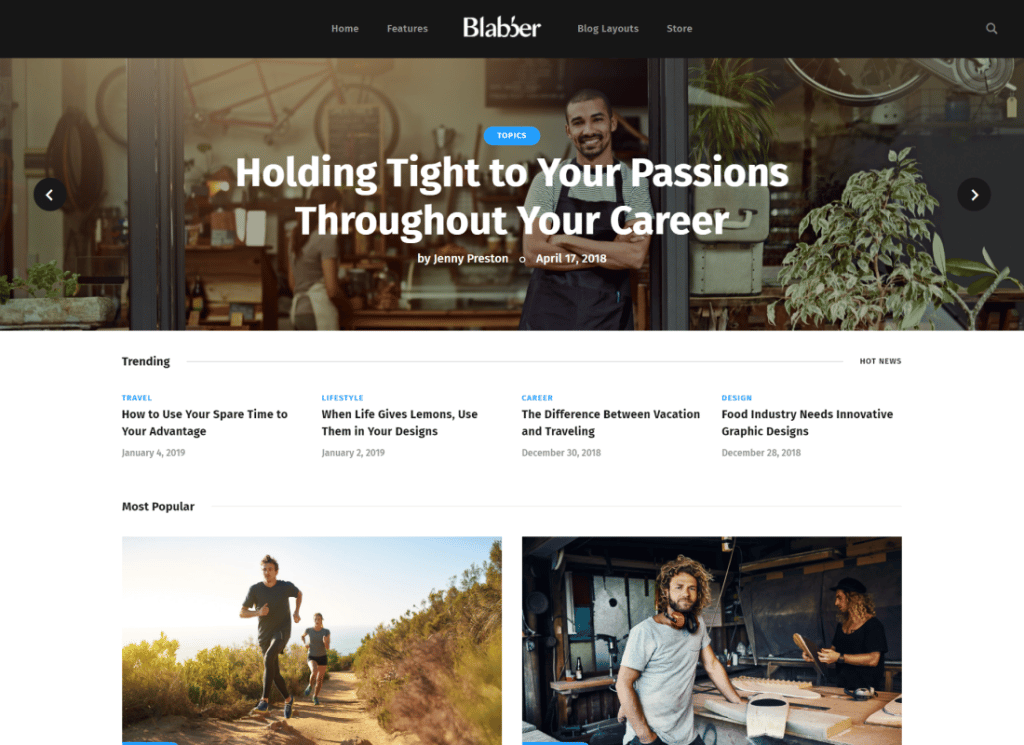 Blabber | All-in-One Elementor Blog & News Magazine Tema WordPress + RTL