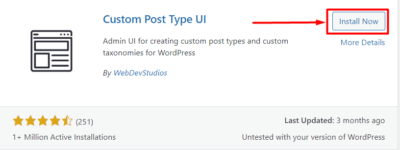 ประเภทโพสต์ที่กำหนดเองของ WordPress