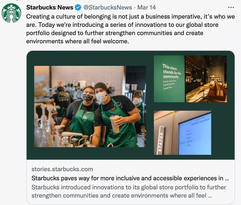 Notícias da Starbucks