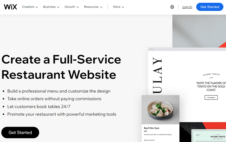 Weebly의 Wix 웹사이트 빌더 대안
