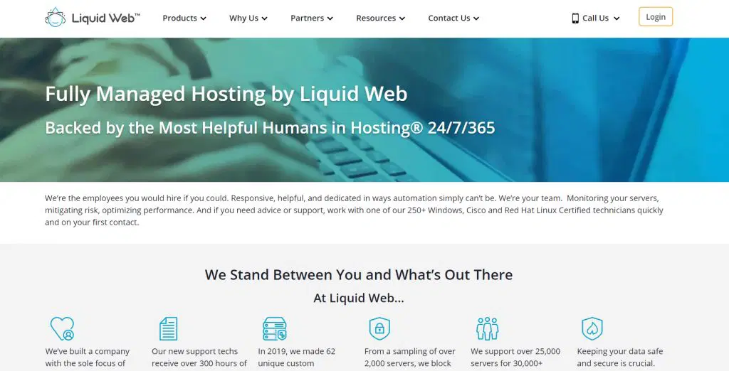 Liquid Web 託管評論:誠實清晰的“評論”6 Liquid web support