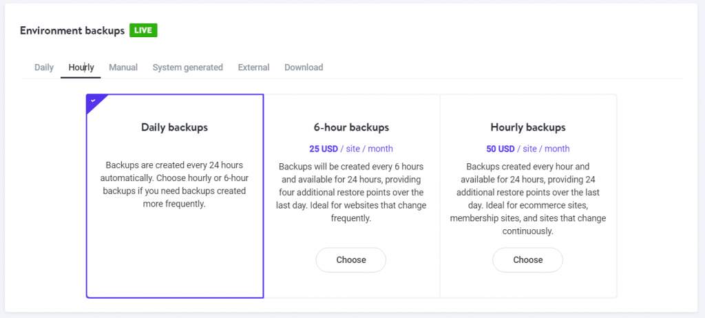 Kinsta Review 2022:比我的舊主機快 10 倍(價值)? 18 hourly backups