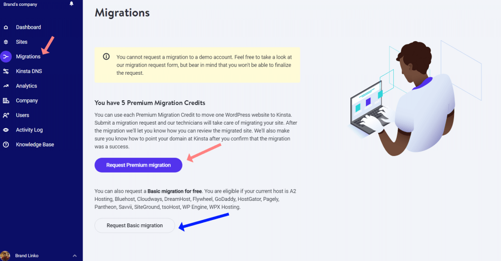 Kinsta Review 2022:比我的舊主機快 10 倍(價值)? 16 Kinsta Migration