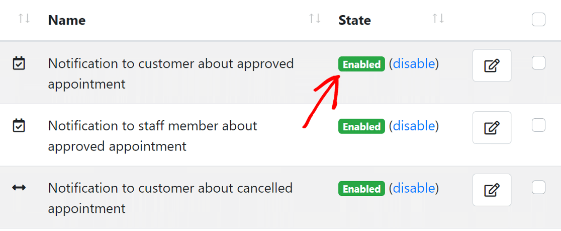 Notifiche Bookly abilitate - WP Mail SMTP Bookly notifications enabled