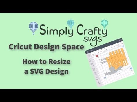 Você pode redimensionar o arquivo SVG no Cricut Design Space?
