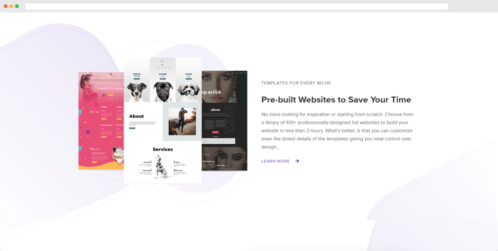 Ultimate Addons для предустановленных дизайнов веб-сайтов Elementor