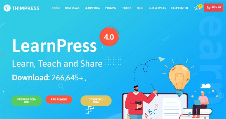 Complemento de WordPress de LearnPress