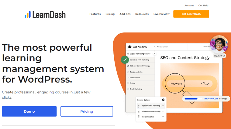 LearnDash - Los mejores complementos de LMS para WordPress