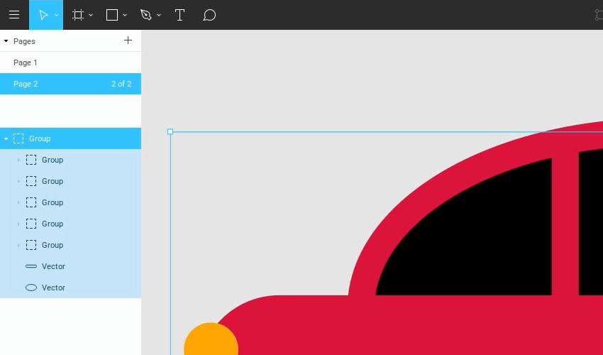 Как вставить SVG в Figma?