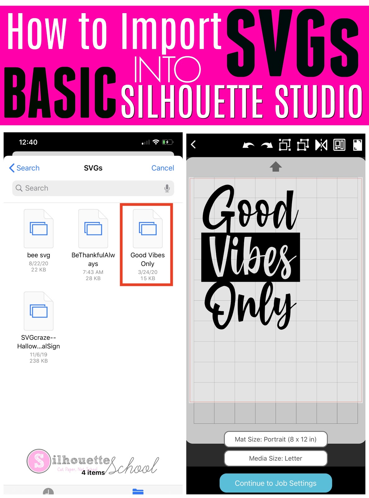 Можете ли вы загрузить SVG в Silhouette Studio?