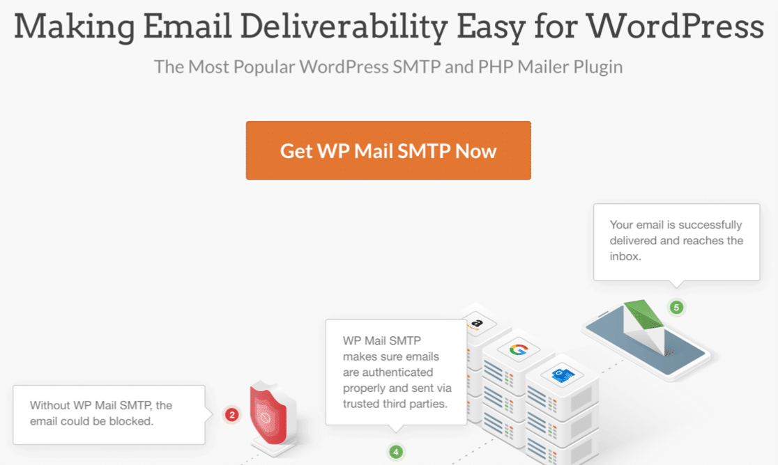 WP 메일 SMTP 홈페이지 - WP 메일 SMTP WP Mail SMTP homepage
