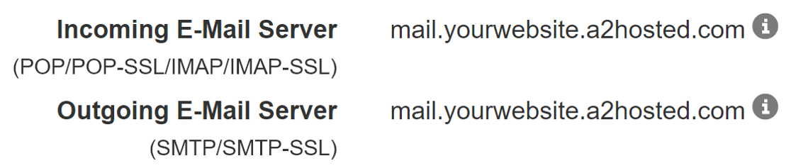 a2 託管 smtp 詳細信息 - WP Mail SMTP a2 hosting smtp details