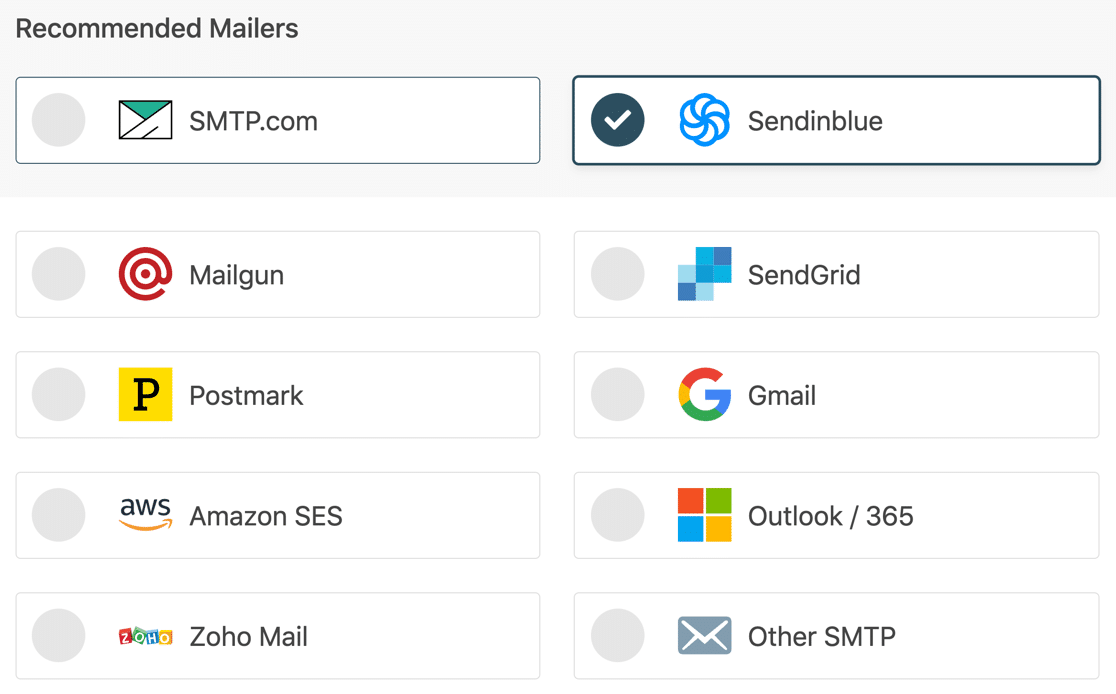 WP Mail SMTP 電子郵件提供商 - WP Mail SMTP WP Mail SMTP email providers