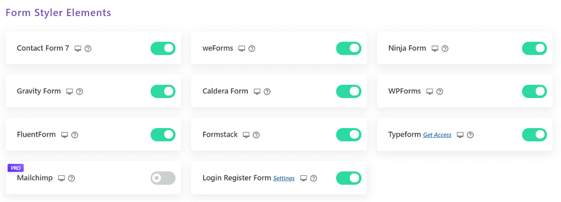 Elementor Form Styler 的基本插件 - WP Mail SMTP Essential Addons for Elementor Form Styler