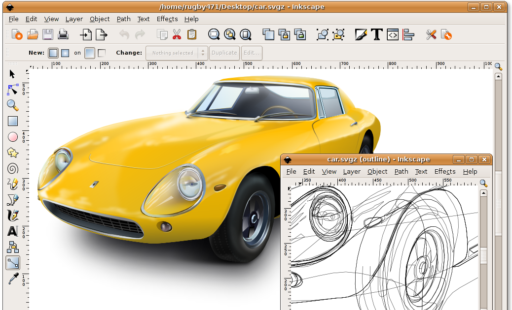 Inkscape Open Svg